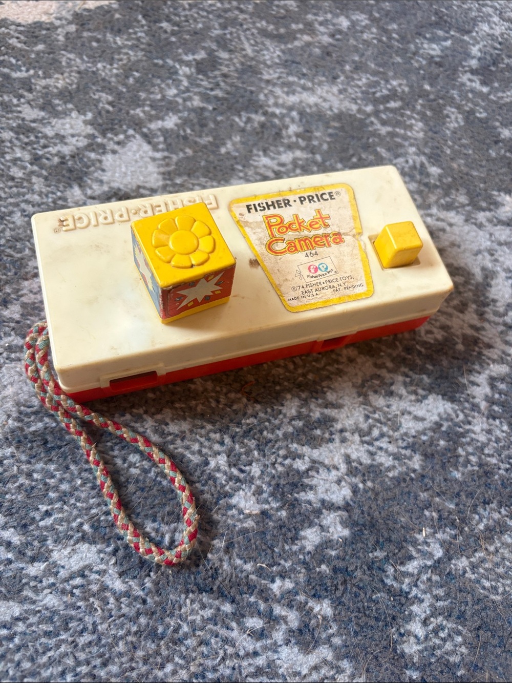 Vintage Fisher-Price Pocket Camera Toy